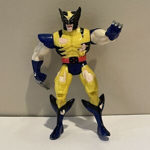 Toybiz Wolverine‎ Action Figure Battle Ravaged Marvel X-Men 1995 5" Vintage